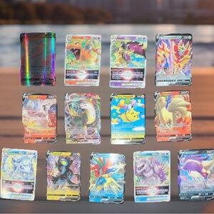 Pokemon Holo Trading Card Lot - Multicolor